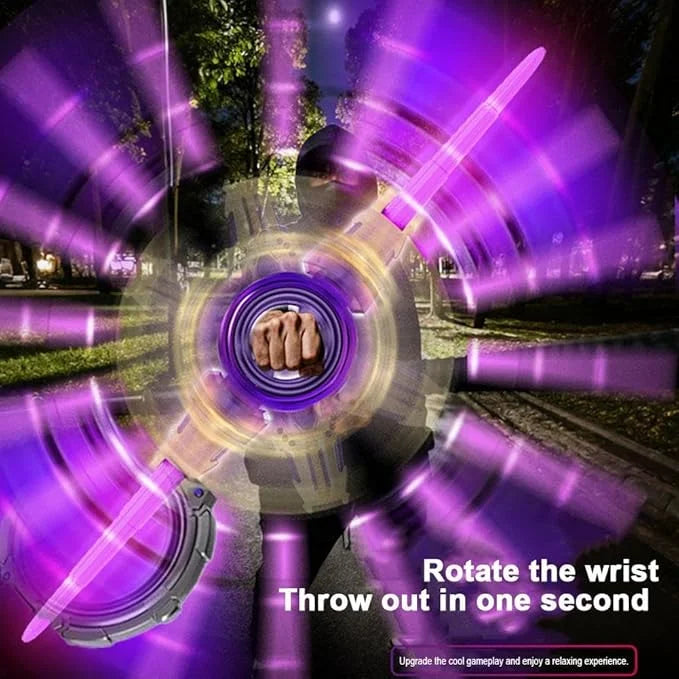 🎉New Year's Sale 50% OFF✨Cyberpunk Rotate Dual-Blade Sword Toy⚔️