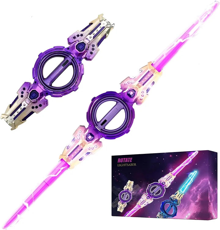 🎉New Year's Sale 50% OFF✨Cyberpunk Rotate Dual-Blade Sword Toy⚔️