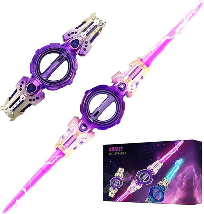🎉New Year's Sale 50% OFF✨Cyberpunk Rotate Dual-Blade Sword Toy⚔️