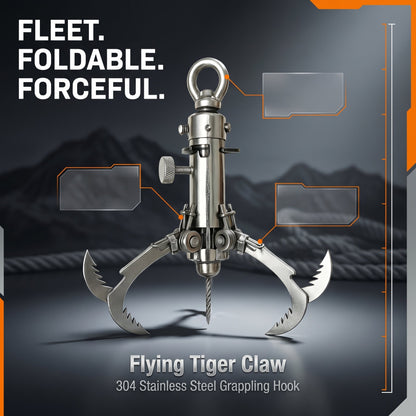 🔥Limited Time 50% Off🔥Portable Flying Tiger Claw (Original Design) Wall And Tree Climbing Tool