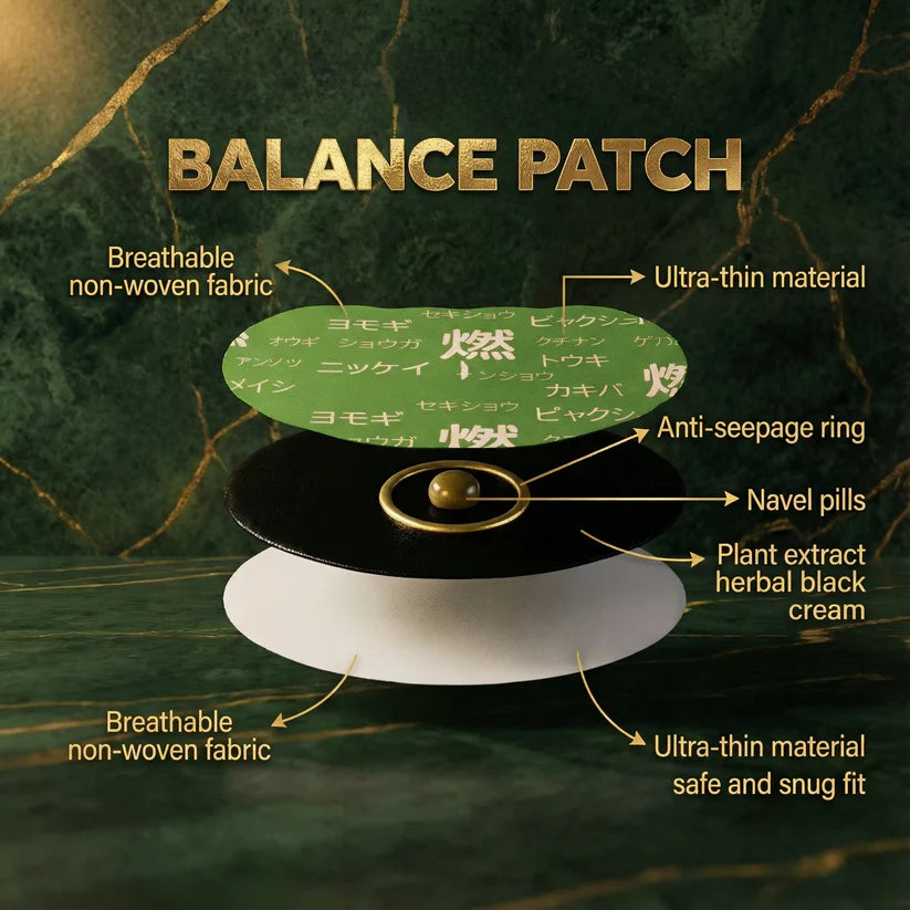 🔥Special Sale-50% Off🍃Japanese Herbal Balance Patch🌿