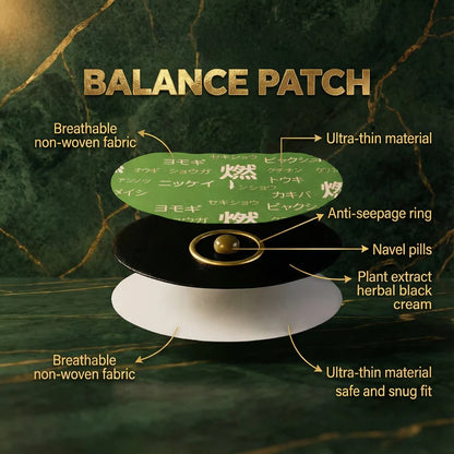 🔥Special Sale-50% Off🍃Japanese Herbal Balance Patch🌿