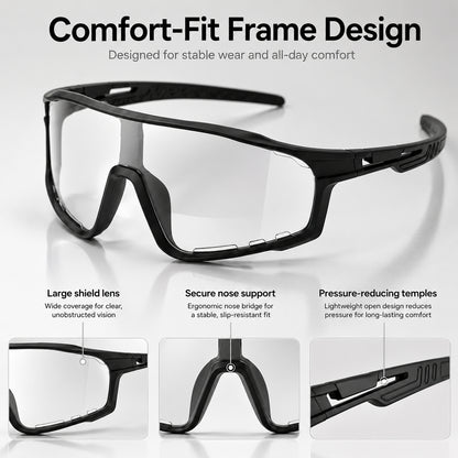 🔥Limited Time 50% Off☀️UV400 Photochromic Polarized Safety Glasses