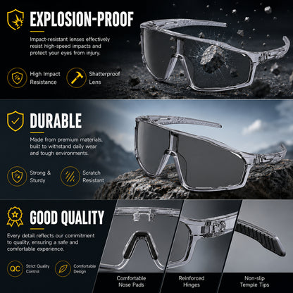 🔥Limited Time 50% Off☀️UV400 Photochromic Polarized Safety Glasses