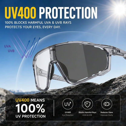 🔥Limited Time 50% Off☀️UV400 Photochromic Polarized Safety Glasses