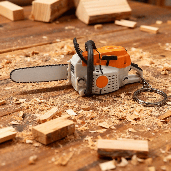 🔥Stihle Battery Operated Chainsaw Keyring🔧