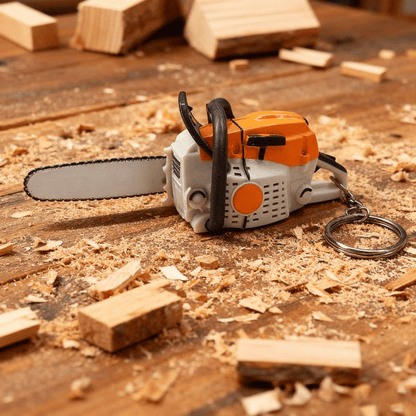 🔥Stihle Battery Operated Chainsaw Keyring🔧