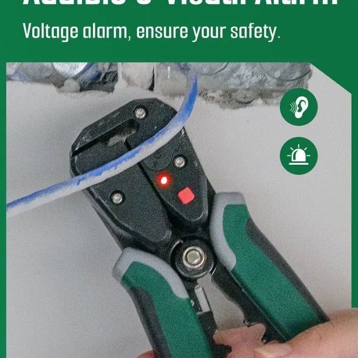 4 - in - 1 Automatic Wire Stripper Self Adjusting Cable Stripping tool，With Non - Contact Voltage Detection - stavogue