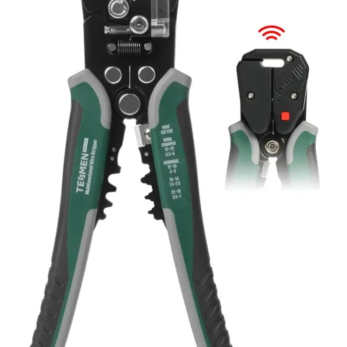 4 - in - 1 Automatic Wire Stripper Self Adjusting Cable Stripping tool，With Non - Contact Voltage Detection - stavogue