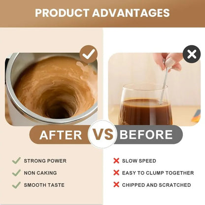 🎉49% OFF This Week Promotions🎉Electric Self - stirring Coffee Mug - stavogue