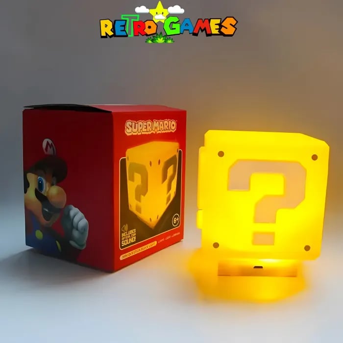 49% OFF🔥RetroLight - Super Mario Question Block - stavogue