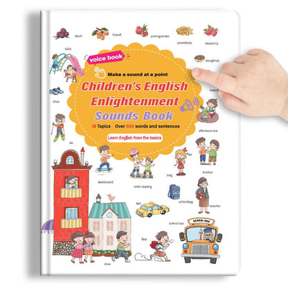 500 - Word Audio Learning Book for Toddlers – Tap & Master Vocabulary in Everyday Topics - stavogue