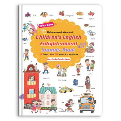 500 - Word Audio Learning Book for Toddlers – Tap & Master Vocabulary in Everyday Topics - stavogue