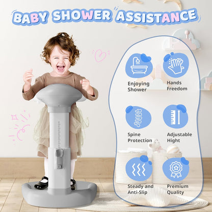 🎁Children's Day Pre-sale-50% OFF🔥Baby Bathtub with Shower Stand Support