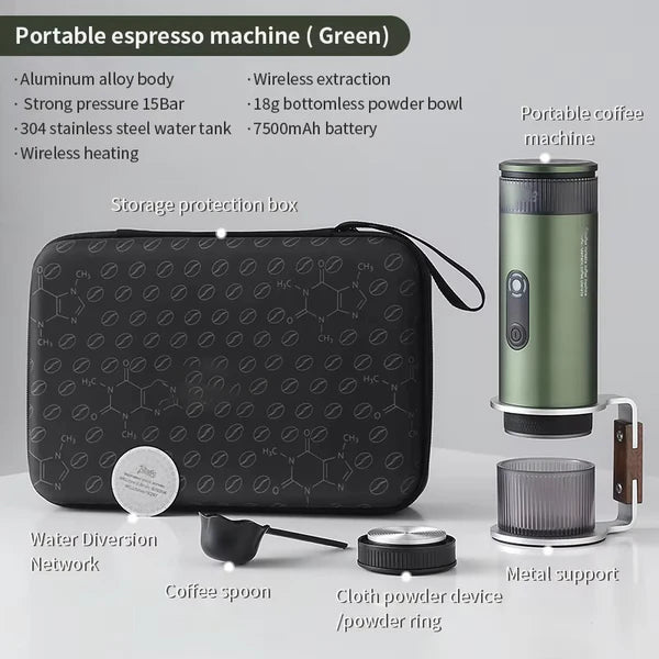 🎉New Year's Sale 50% OFF✨Portable Coffee Maker Espresso Machine With Digital Display Screen☕