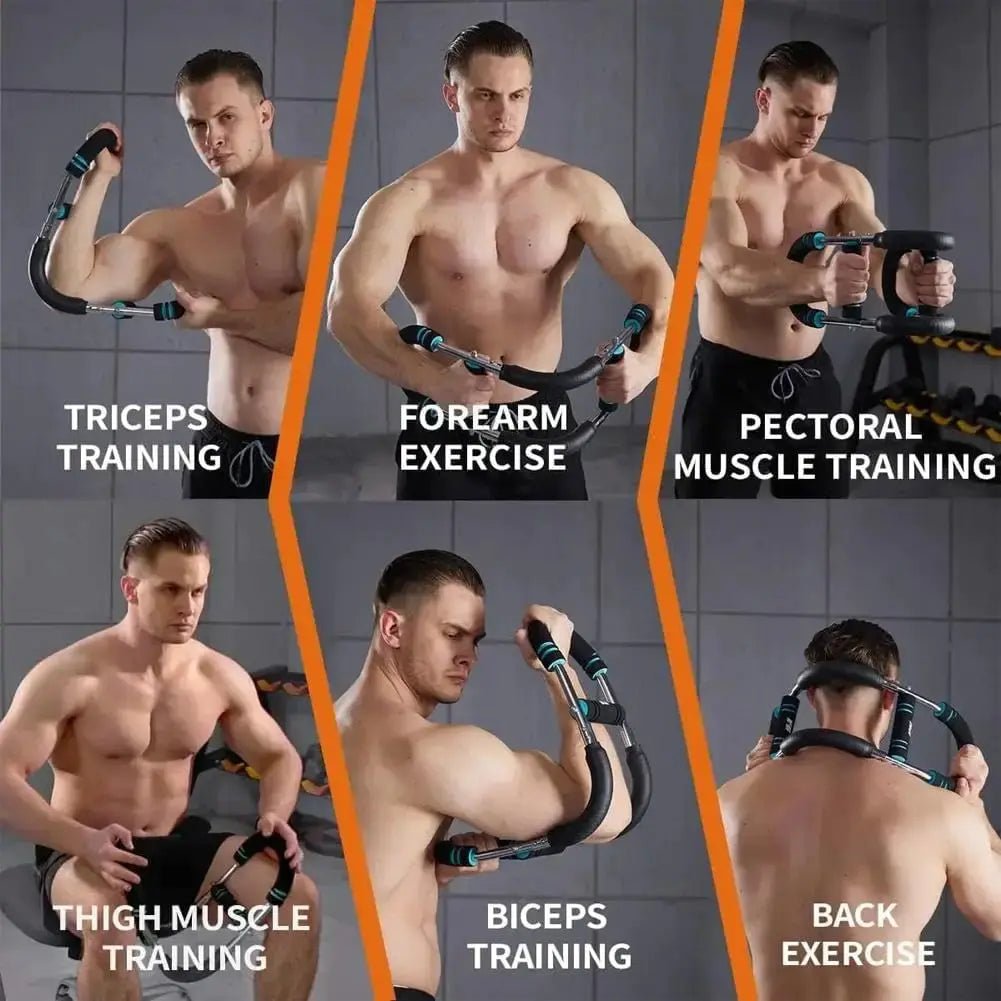 Adjustable Power Twister Trainer for Chest Workout, Arm Exerciser & Upper Body Training - stavogue