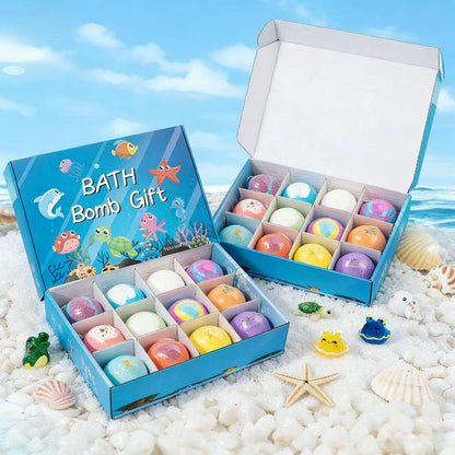🛁🐣Bath Bombs For Kids – 12 Pack With Surprise Toys Inside, Easter Basket Stuffers - stavogue