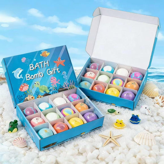 🛁🐣Bath Bombs For Kids – 12 Pack With Surprise Toys Inside, Easter Basket Stuffers - stavogue