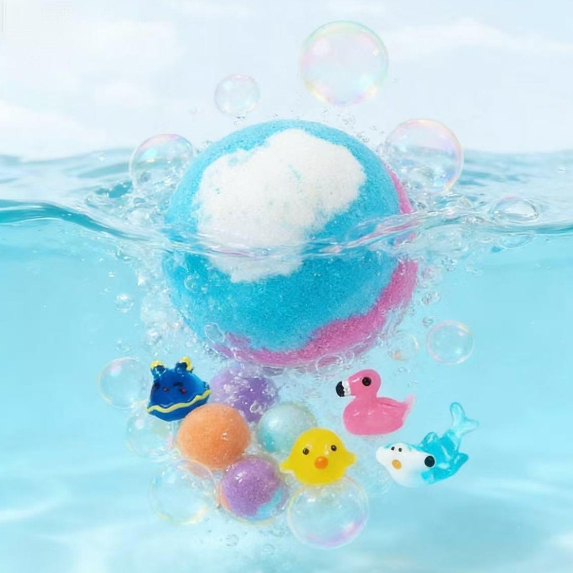 🛁🐣Bath Bombs For Kids – 12 Pack With Surprise Toys Inside, Easter Basket Stuffers - stavogue