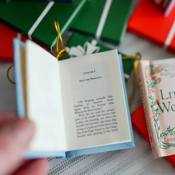 🔥Big Promotion 49% OFF💥Mini Book Ornament Advent📚 - stavogue