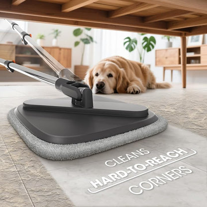 🔥Big Promotion 49% OFF💥Self Wash Spin Mop Spinner Flat 360 Rotating Cleaner With Turbo Flushing Bucket - stavogue