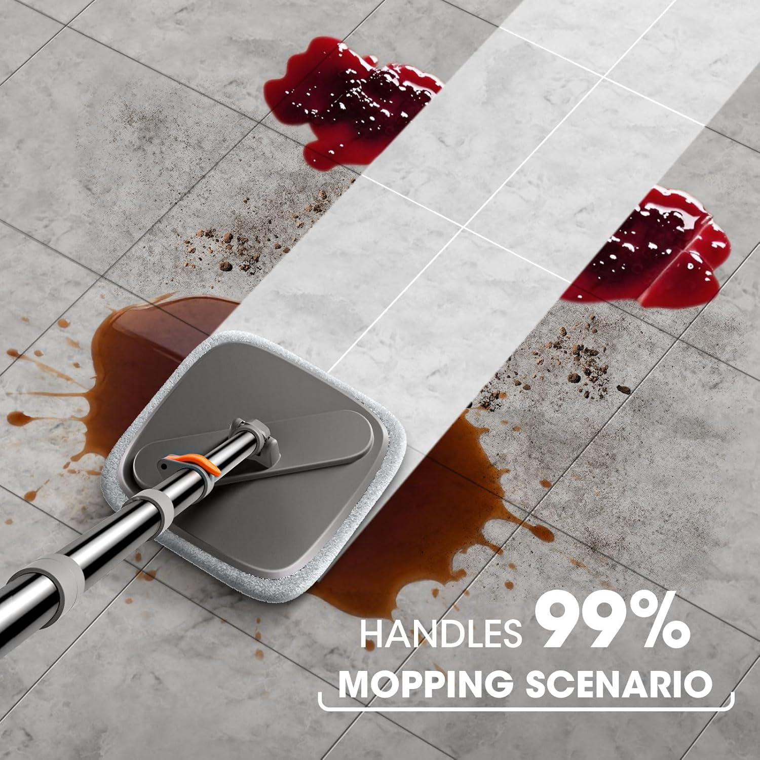 🔥Big Promotion 49% OFF💥Self Wash Spin Mop Spinner Flat 360 Rotating Cleaner With Turbo Flushing Bucket - stavogue