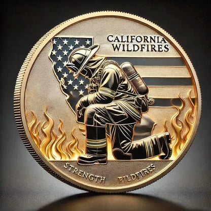California Wildfires Prayer Coin (100% Profit Donated) - stavogue