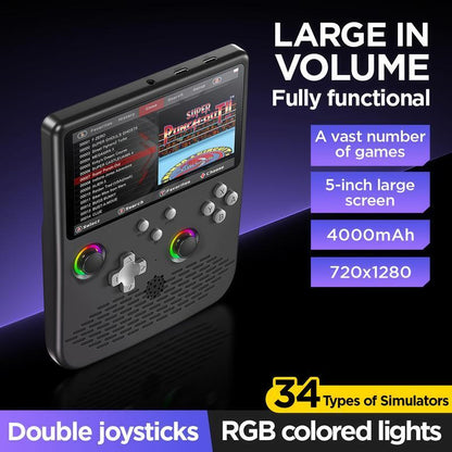 🎁Children's Day Pre - sale - 50% off🔥2026 New Upgrade Retro Video Handheld Game Console,Linux System - stavogue