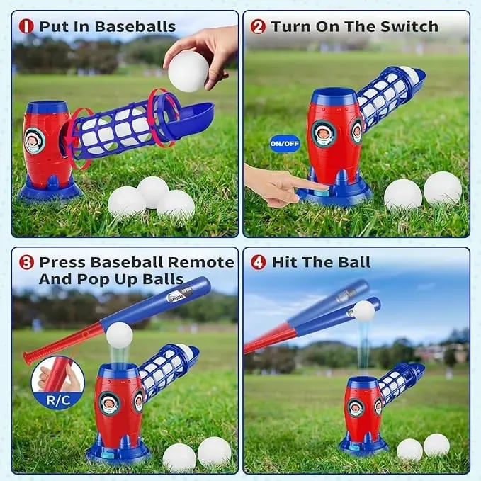🎁Children's Day Pre - sale - 50% OFF🔥Electric baseball suit, Outdoor toys, parent - child games, exercise kids' baseball skills, suitable for 3+ children - stavogue