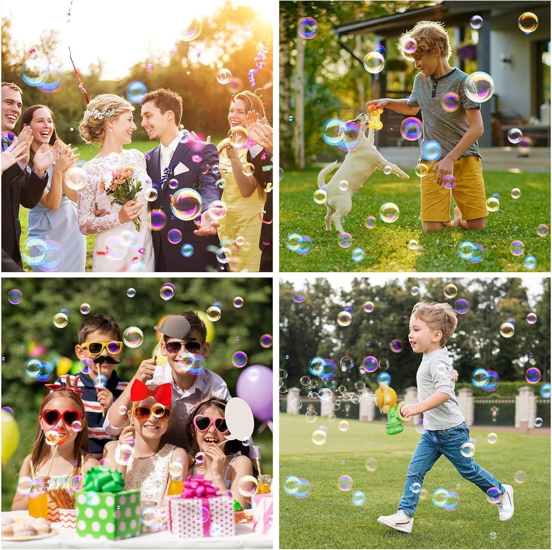 🎁Children's Day Pre - sale - 50% OFF🔥Seven Color Flower Bubble Machine for Kids - stavogue
