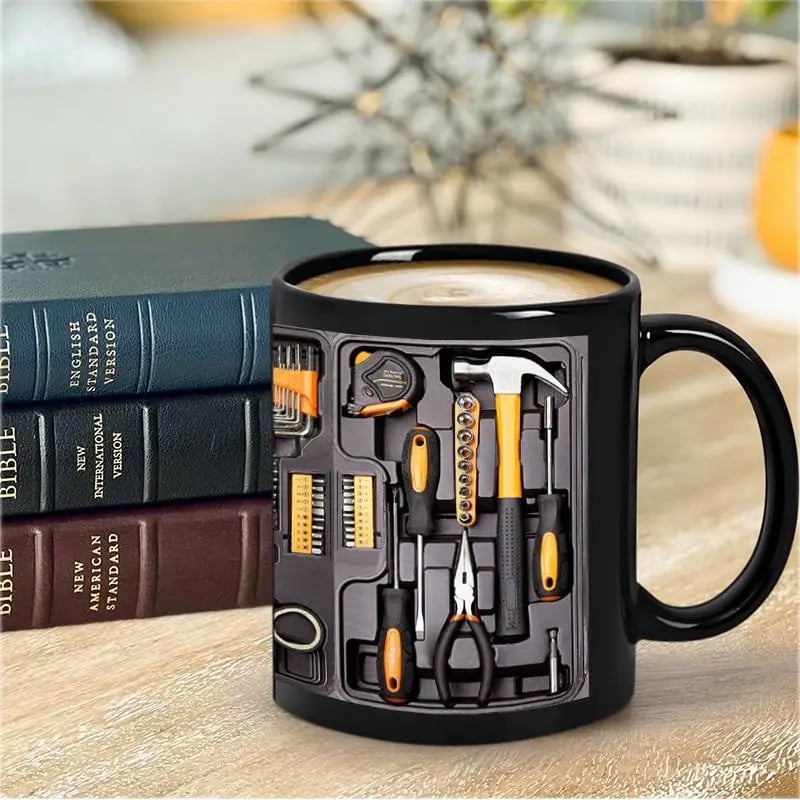 🔥Christmas Discount 49% Off🎄Creativity Funny Coffee Mug - Mechanic Toolbox Set pattern - stavogue