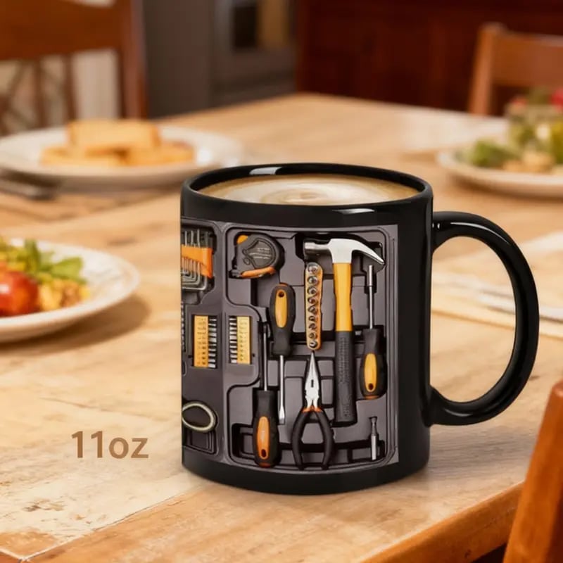 🔥Christmas Discount 49% Off🎄Creativity Funny Coffee Mug - Mechanic Toolbox Set pattern - stavogue