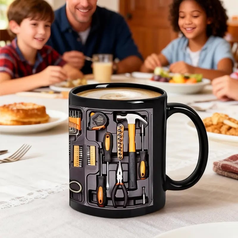 🔥Christmas Discount 49% Off🎄Creativity Funny Coffee Mug - Mechanic Toolbox Set pattern - stavogue