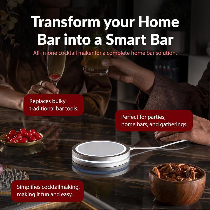 🎅Christmas Sale 49% OFF🍸Smart Coaster 2.0 – Mix Perfect Cocktails At Home - stavogue