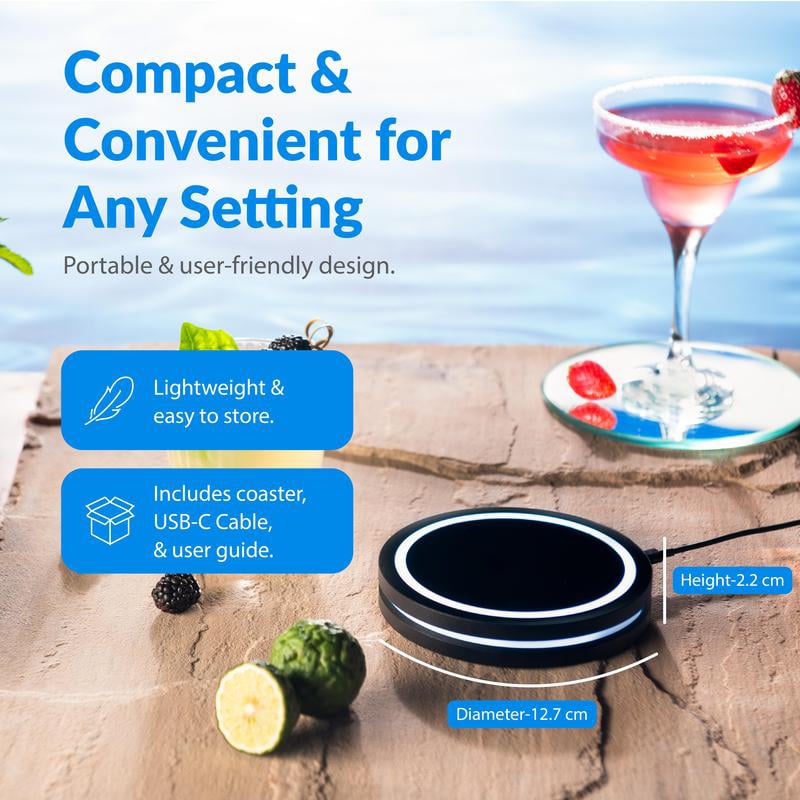 🎅Christmas Sale 49% OFF🍸Smart Coaster 2.0 – Mix Perfect Cocktails At Home - stavogue