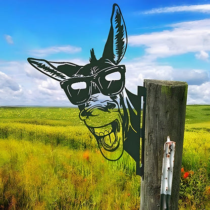 🔥Clearance Sale🔥Funny Farm Peeping Animal Metal Art(Buy 4 Free Shipping) - stavogue