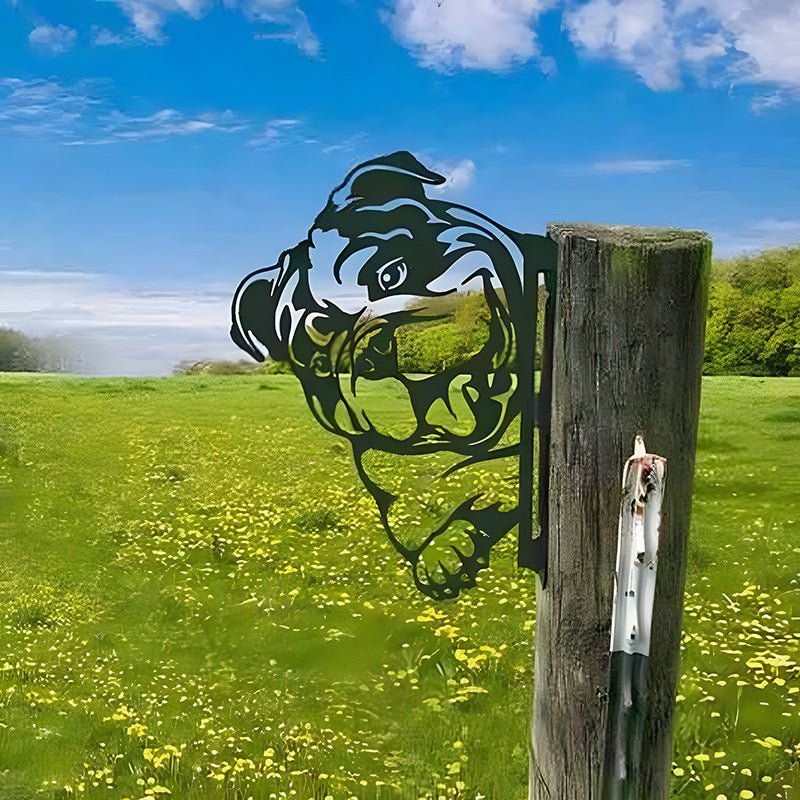 🔥Clearance Sale🔥Funny Farm Peeping Animal Metal Art(Buy 4 Free Shipping) - stavogue
