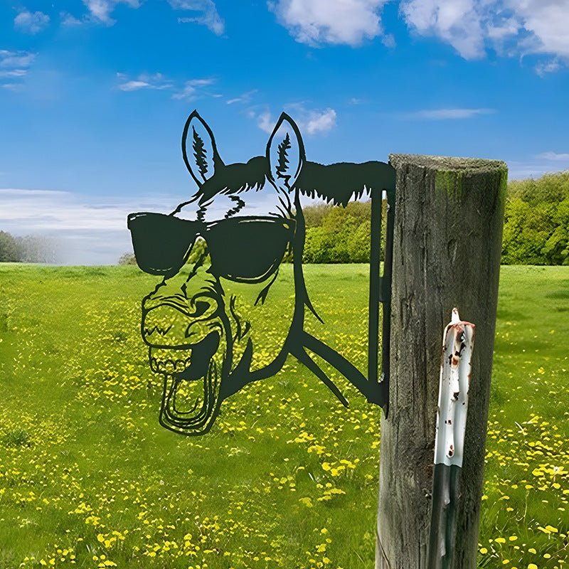 🔥Clearance Sale🔥Funny Farm Peeping Animal Metal Art(Buy 4 Free Shipping) - stavogue
