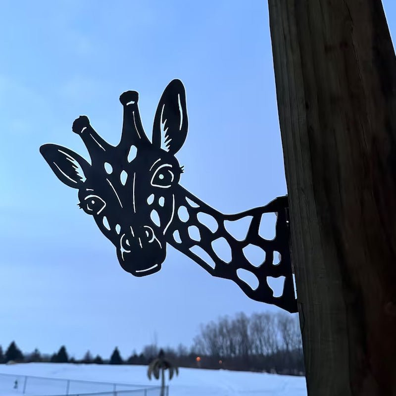 🔥Clearance Sale🔥Funny Farm Peeping Animal Metal Art(Buy 4 Free Shipping) - stavogue