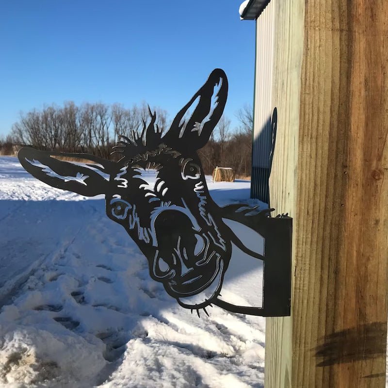 🔥Clearance Sale🔥Funny Farm Peeping Animal Metal Art(Buy 4 Free Shipping) - stavogue