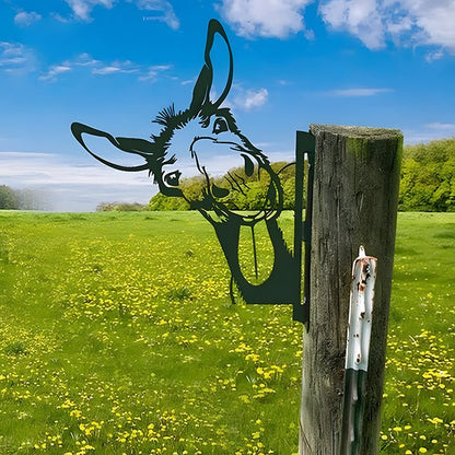 🔥Clearance Sale🔥Funny Farm Peeping Animal Metal Art(Buy 4 Free Shipping) - stavogue