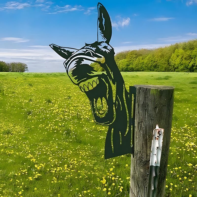 🔥Clearance Sale🔥Funny Farm Peeping Animal Metal Art(Buy 4 Free Shipping) - stavogue