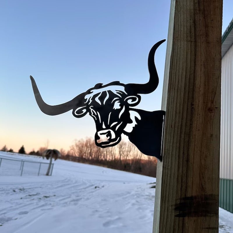 🔥Clearance Sale🔥Funny Farm Peeping Animal Metal Art(Buy 4 Free Shipping) - stavogue