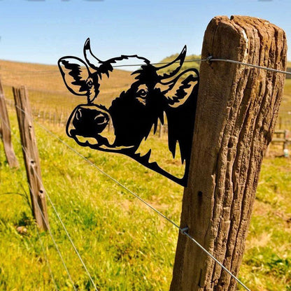 🔥Clearance Sale🔥Funny Farm Peeping Animal Metal Art(Buy 4 Free Shipping) - stavogue