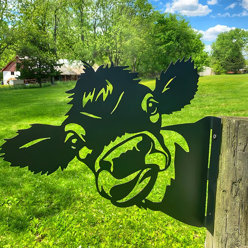🔥Clearance Sale🔥Funny Farm Peeping Animal Metal Art(Buy 4 Free Shipping) - stavogue