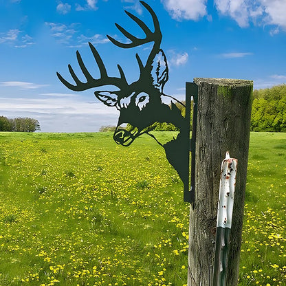 🔥Clearance Sale🔥Funny Farm Peeping Animal Metal Art(Buy 4 Free Shipping) - stavogue