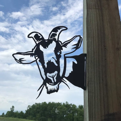 🔥Clearance Sale🔥Funny Farm Peeping Animal Metal Art(Buy 4 Free Shipping) - stavogue