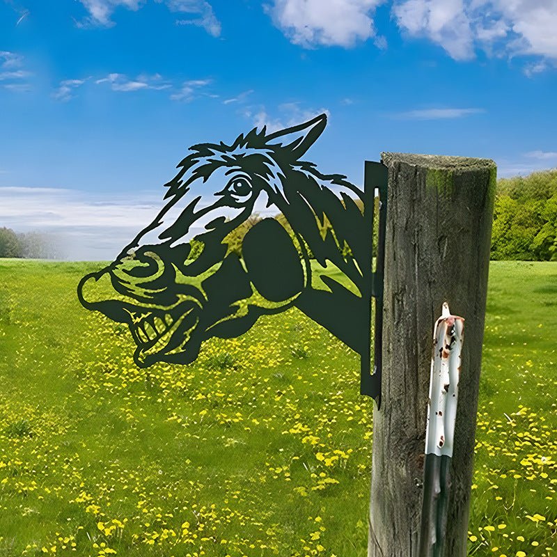 🔥Clearance Sale🔥Funny Farm Peeping Animal Metal Art(Buy 4 Free Shipping) - stavogue