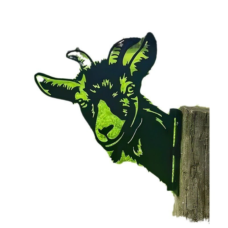 🔥Clearance Sale🔥Funny Farm Peeping Animal Metal Art(Buy 4 Free Shipping) - stavogue