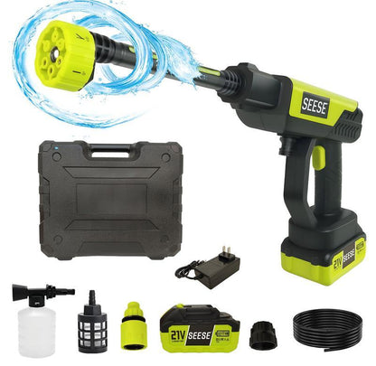 Cordless Pressure Washer and Single Port Charger Base, Bottle Portable Washer for Car - stavogue
